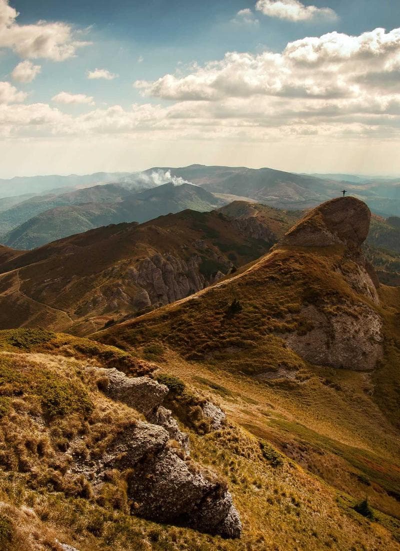 Night shot with flames